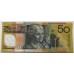 AUSTRALIA 1999 . FIFTY 50 DOLLAR BANKNOTES . EVANS/MacFARLANE . FIRST and LAST PREFIX AA99/PE99